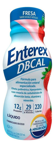 Enterex Diabetico Sabor Fresa De 237ml