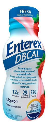 Enterex Diabetico Sabor Fresa De 237ml