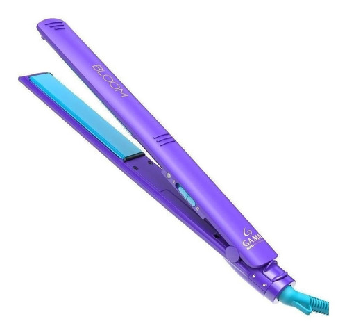 Plancha Para Cabello Gama Elegance Bloom 126213 Violeta