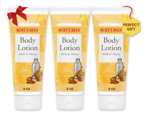Loción Corporal Burt's Bees Milk And Honey 180 Ml (paquete D