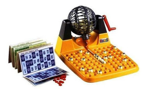 Juego De Bingo Familiar Con Bolillero Rondi Juego De Mesa