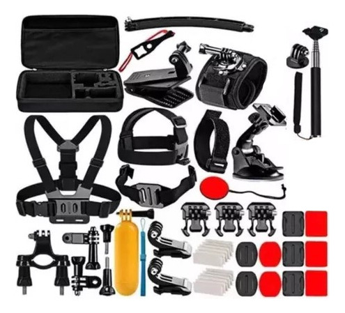 Kit De Accesorios De Cámara De Acción 50en1 Para Gopro Hero