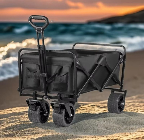 Carrito Lleva Cosas De Compras Llantas Todo Terreno Playero