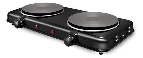 Fogão Cooktop Elétrico Elgin 2 Bocas 2000w Preto