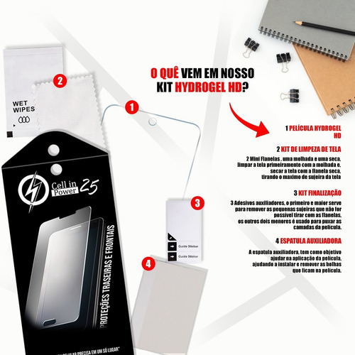 Película Hydrogel Compativel Zenfone 3 Deluxe Zs570kl