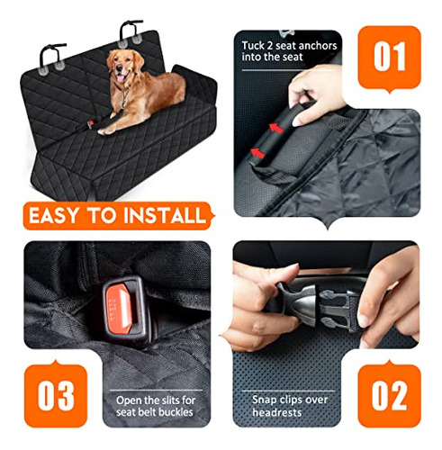 Funda Para Asiento De Coche Para Perro, Funda Para Asiento D