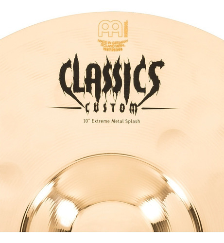 Meinl Cc10ems-b Platillo Splash 10 Pulgadas P/ Batería