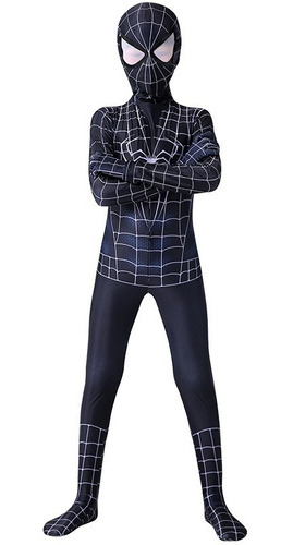 Traje Disfraz De Spiderman Negro Para Adulto/niño | Meses sin intereses