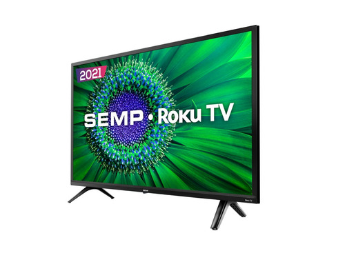 Imagem 2 de 6 de Smart Tv 32 Semp Roku R5500 Led Hd 3 Hdmi 1 Usb Wi-fi