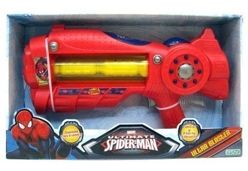Ultra Blaster Luz Y Sonido Spiderman Ditoys 1668