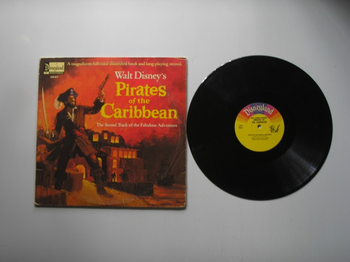 Lp Vinilo Piratas Del Caribe Walt Disney Printed Usa 1966