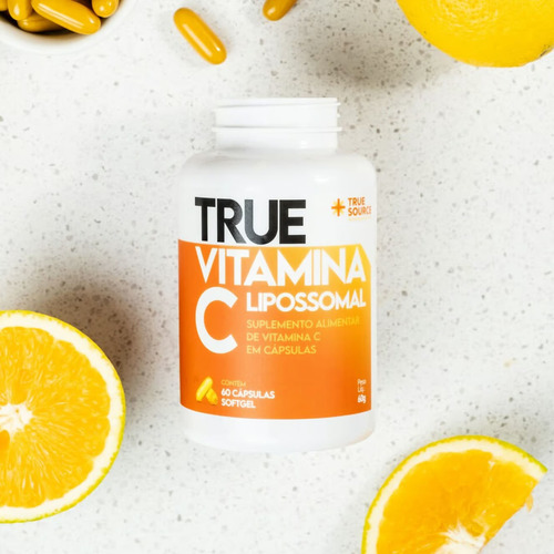 Vitamina C Lipossomal True Source 60 Cápsulas Original