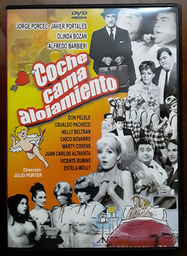 Coche Cama Alojamiento Dvd Jorge Porcel Susana Campos