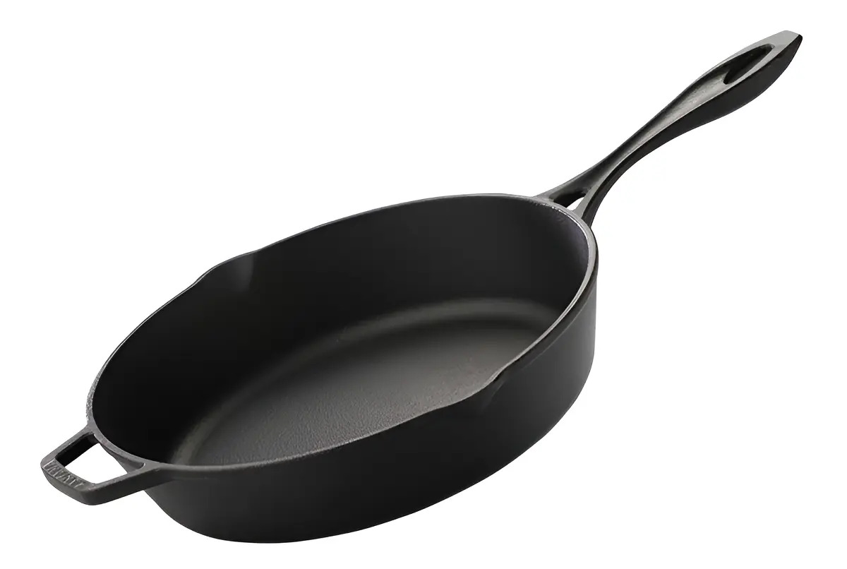 Frigideira de Ferro Fundido 28 cm Santana Líder para Fogão e Forno
