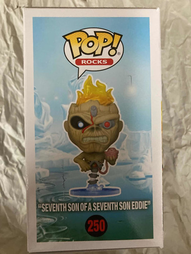 Seventh Son Of A Seventh Son Eddie 250 Iron Maiden Funko Pop