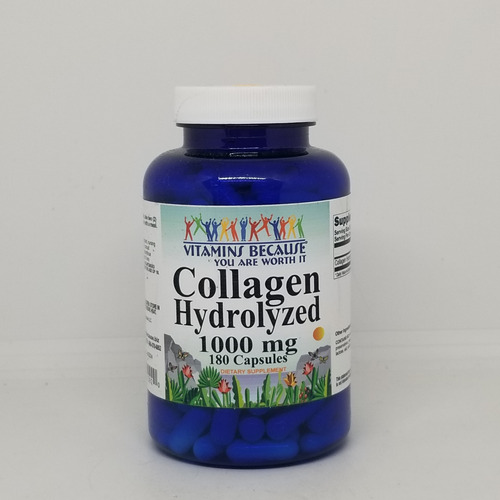 Collagen Hidrolyzed 1000 180 Cap Vitamin B
