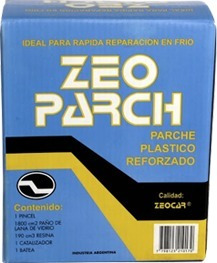 Zeoparch Parche Plastico Con Fibra De Vidrio 1000 Ml Szumik