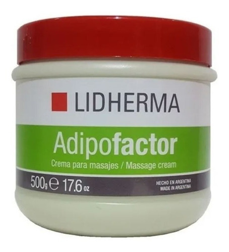 Lidherma Adipofactor Crema Reductora 500gr