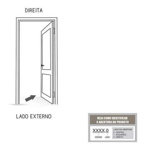 Imagem 4 de 4 de Porta Pivotante Alumínio Com Puxador Lucasa Bj