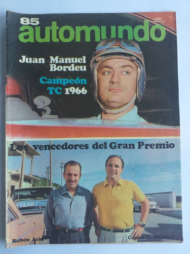 Revista Automundo Nro. 85 - Diciembre 1966 *