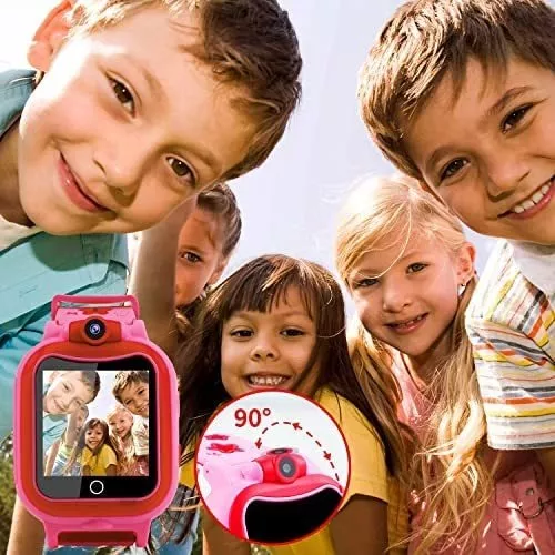 Reloj Inteligente P/niños Engpure De 3-10 Años - Rojo