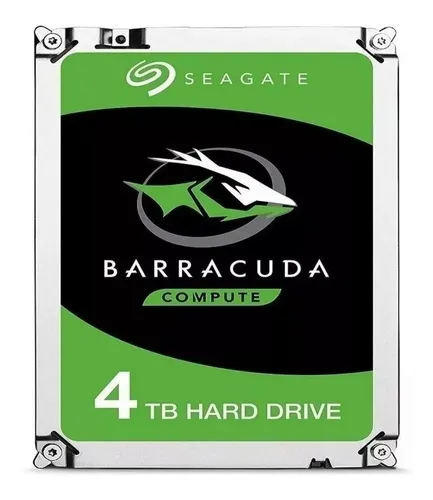 Hd Seagate Barracuda 4tb 5400rpm Cache 256mb Sata 3 | Frete grátis