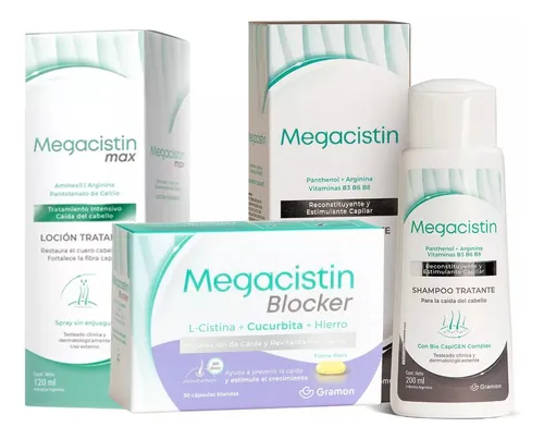 Megacistin Blocker Dht Edicion 2022+ 1 Shampoo Promo+locion