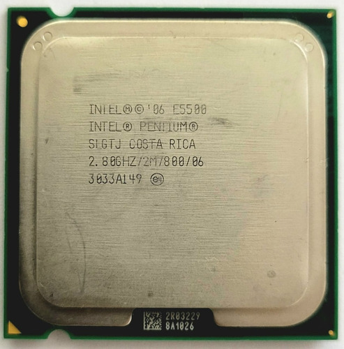 Procesador Intel Pentium E5500 Sigtj 2.80ghz /2m/800/775