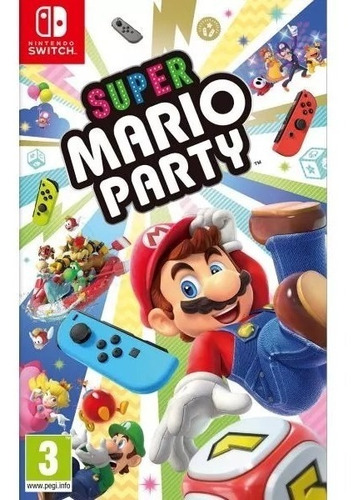 Jogo Nintendo Switch Super Mario Party Midia Fisica