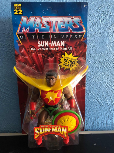Masters Of The Universe, Sun Man, Origins Mattel (Usado)