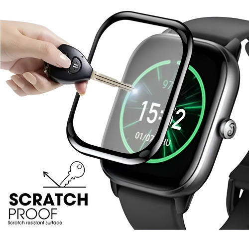 Mica Protectora De Tpu 3d Premium Para Amazfit Gts 4 Mini