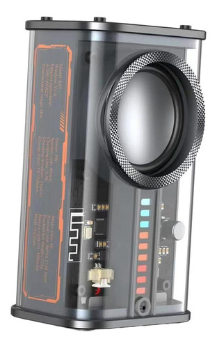 Altavoz Rgb Bass Effect Con Luz Led 4h Portable Mini