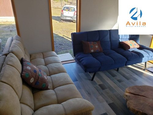 Pucón Palguin Alto Parcela Con 2 Cabañas- 1 Ha Cod.vtap193