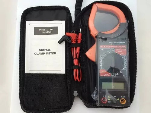 Tester Digital Con Pinza Multimetro / Multiuso Tienda 106