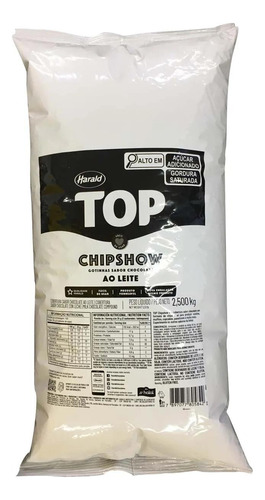 Gotas Forneáveis Cobertura Ao Leite Chipshow Harald 2,5kg