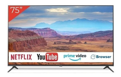 Smart Tv Aiwa Bluetooth Netflix Amazon 4k Ultra Hd 75'' 