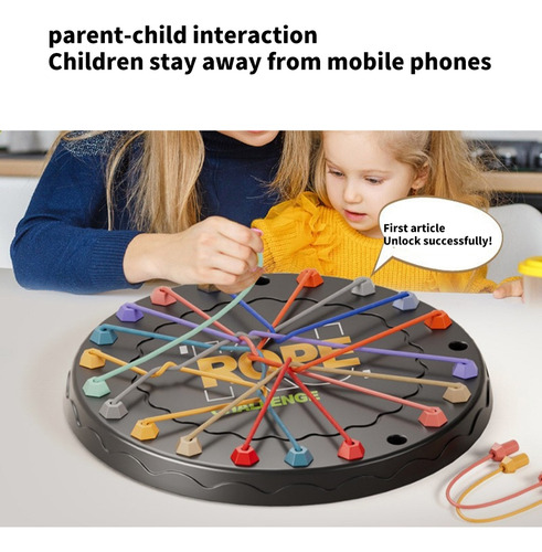 Juego De Cuerdas Para Niños Que Estimula La Inteligencia Y L