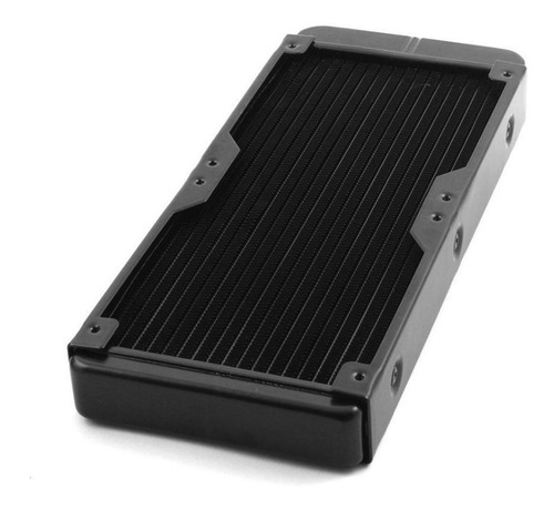 Imagen 2 de 3 de Radiador Watercooling 240mm Aluminio Racores 1/4 Id-cooling