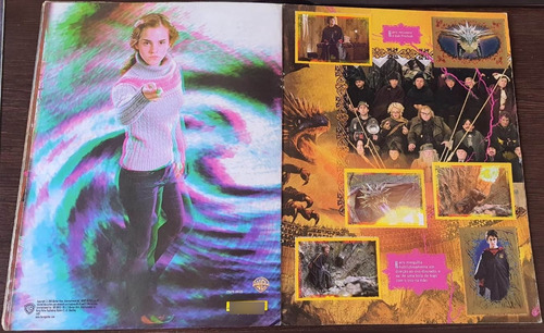 Album Harry Potter E O Calice De Fogo - Completo - Original (Usado)
