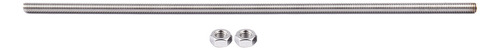 Barra Roscada De Acero Inoxidable M8 De 320 Mm X M8, 1 Varil