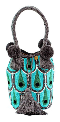 Mochila Wayuu Premium Original Tejido Puyado + Obsequio