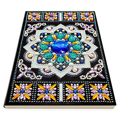 Libreta De Pintura De Diamante Mandala, 20.7x14.2 Cm