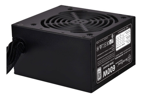 Imagen 1 de 10 de Fuente Silverstone 600w Reales Certificada 80 Plus Calidad!