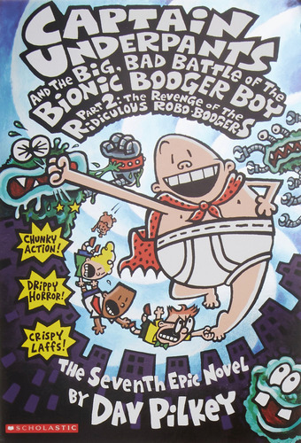 Libro Captain Underpants And The Big Bad Battle... (inglés)