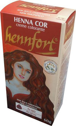 Henna Hennfort Em Creme 60g - Acajú