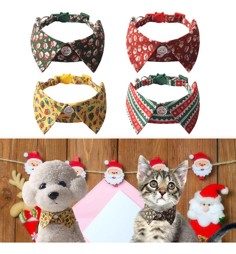 2 Unidades, Collar De Gatos Regulable, Collar De Corbata