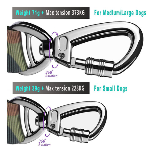 Correa Para Perros Actical Resistente Para Perros Medianos Y