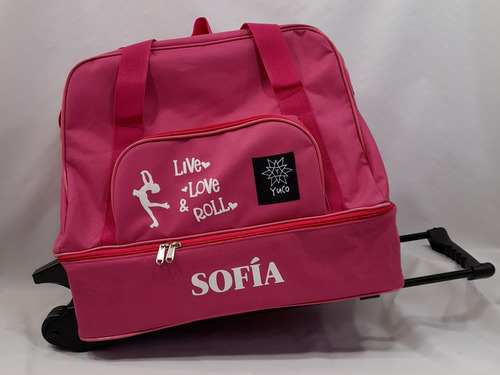Imagen 7 de 8 de Bolso Cajon De Patin Artistico Carrito (opc Personalizable)