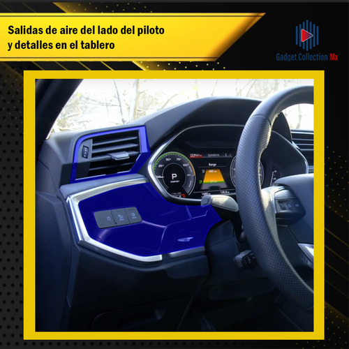 Gadget Collection Mx GC-PTPUAQ3 Película Protectora Kit Ppf Compatible Con Audi Q3 Color Transparente