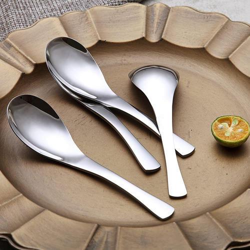 Cucharas De Sopa De Acero Inoxidable Juego De 4 Unidades